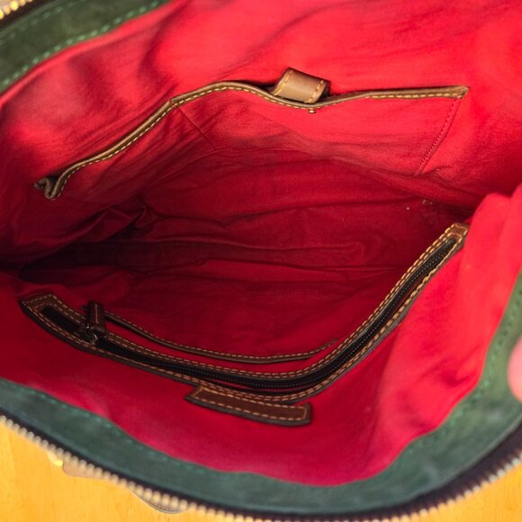 Dooney & Burke Top Handle Bag with Crossbody Strap - Picture 4 of 5